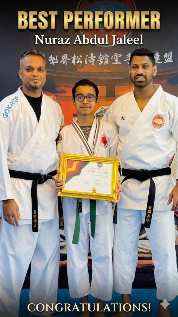 Karate Performer